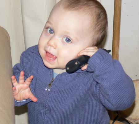 je t�l�phone � mon papa...