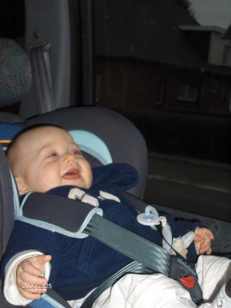 1er jour dans mon si�ge auto